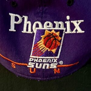 PHOENIX SUNS 🌞 Purple and Black Baseball Cap - Official Team Hat